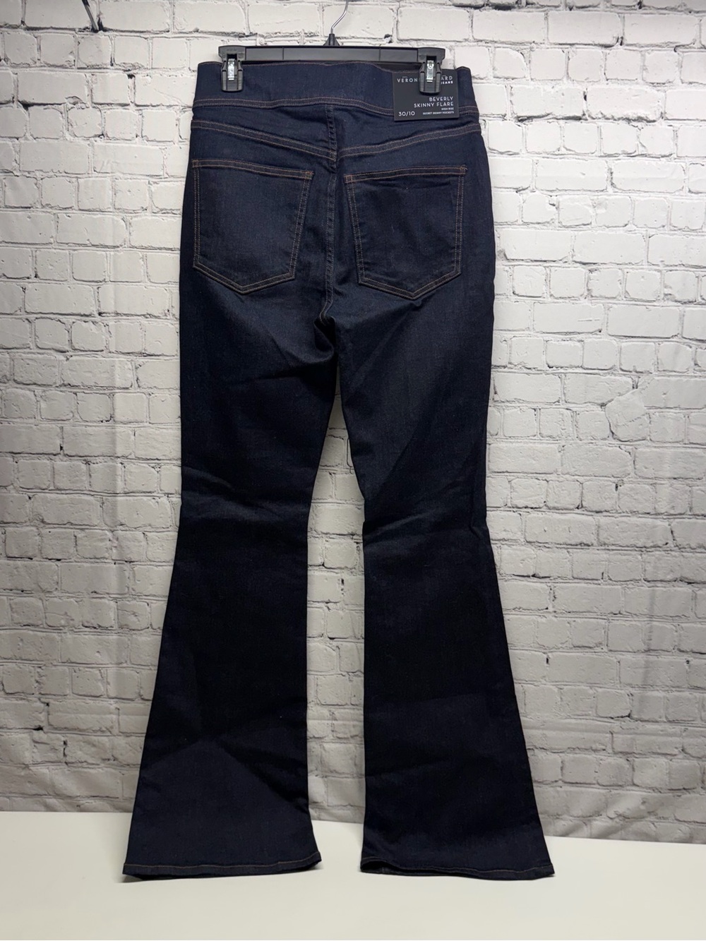 Veronica Beard High-Rise blue Flare Jeans size 30 nwt - Picture 5 of 13